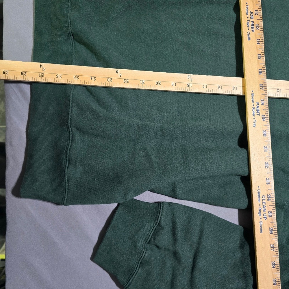 Tommy Hilfiger Sweatshirt‎ Mens XL Green Crest Logo Crewneck Pullover - Picture 4 of 5